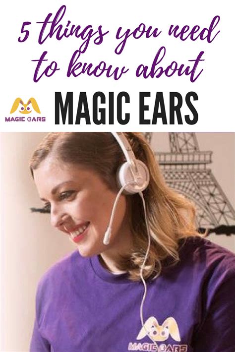 Magic ears teacher requirements
